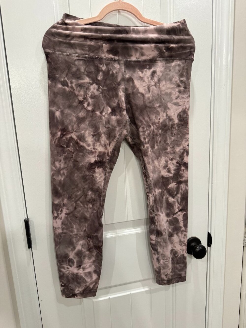 Lululemon Pink Tie Dye Align Leggings